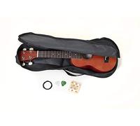 PURE GEWA Soprano Ukulele Almeria red brown Player Pack