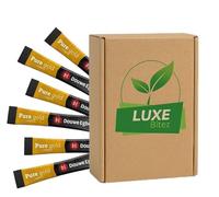 Pure Gold Instant Coffee Sachets Sticks | Smooth & Aromatic Single-Serve Coffee Portions | Ideal for Travel, Office & Catering | Compatible for Douwe Egberts By Luxe Bitez | Pack of 200