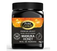 Pure Gold - Manuka Honey - 100+ MGO Certified Premium - 1kg - New Zealand, Ethically Sourced, Raw & Unpasteurised - Naturally Made by Bees & Home Traceable - 1 Pack