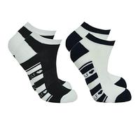 Pure Golf Ladies 2 Pair Pack of Black Golf Socks