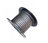 Pure Graphite Braided Packing Seal - High Temp Chemical Resistant for Valves and Pumps - 3x3mm to 6x6mm sizes(3x3*10m)