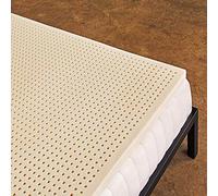 Pure Green Natural Latex Mattress Topper - Soft - 3 Inch - Twin XL Size (GOLS Certified Organic)