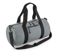 (Pure Grey) Bagbase Recycled Barrel Bag
