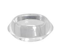 Pure Hands Diaphanus Verve Handmade Acrylic Bangle Bold Concave Design Sleek Modern Elegance Crystal Clear Transparency Versatile Statement Jewelry for Women