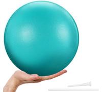 Pure Health 23cm / 9 Inch Soft Pilates Exercise Gym Ball - Perfect for Yoga Exercise Physiotherapy Core Training strength, balance & stability (Purple)