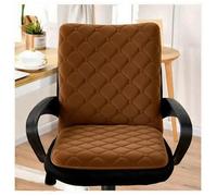 Pure Heating Pad with 30 Temperature Settings and 12 Timer Options Heated Chair Pad Suitable for Shoulders, Neck, Waist, Abdomen, Back,Brown