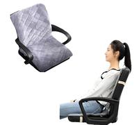 Pure Heating Pad with 30 Temperature Settings and 12 Timer Options Office Chair Cushion Suitable for Shoulders, Neck, Waist, Abdomen, Back,Gray