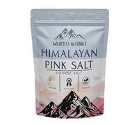Pure Himalayan Pink Salt 1Kg | Premium Quality Himalayan Salt | Unrefined Course Salt | 100% Gluten Free, Vegan, Vegetarian | Resealable Pink Salt Pouch | Rock Salt