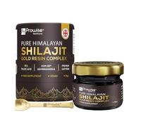 Pure Himalayan Shilajit Gold Resin 30g | 100% Pure, Natural & Ayurvedic | Rich in Fulvic (75%) & 85+ Trace Minerals - 3rd Party Lab Tested | Added KSM-66 Ashwagandha and Saffron by Prowise