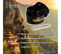 Pure Himalayan Shilajit Resin 50g - Lab Tested, 84+ Minerals, 60% Fulvic Acid, Vegan, Harvested from 16,000 ft