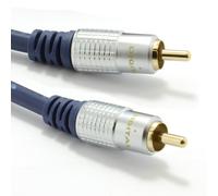 Pure HQ OFC SPDIF Digital Audio 75Ohm Subwoofer Cable Gold 5m