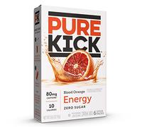 Pure Kick Energy Singles To Go Drink Mix, Blood Orange, 6 CT