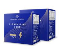 Pure L-Carnitine 3000 Liquid Shots - 40 Easy-Open Vials, High-Concentration Fat Burner with Fast Absorption for Sports - Vegan UK