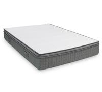 Pure Lavender Calm 25 cm Mattress Eleganza Home White Super King