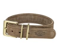 Pure leather dog collar Trixie
