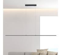 PURE LED pendant light Lite, anthracite, 160 cm, CCT, dimmable