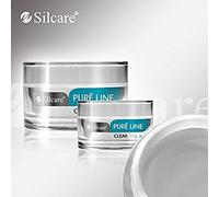Pure Line Clear 15g UV Gel Nails Acid Free Builder File Off Gel Silcare