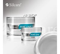Pure Line Clear 15g UV Gel Nails Acid Free Builder File Off Gel Silcare