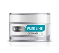 Pure Line Clear 50g UV Gel Nails Acid Free Builder File Off Gel Silcare