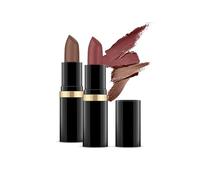 Pure Lips Moisture Rich Set of 2 Lipsticks for Women - Nude Brown (A38 Brown Sugar & A42 Iced Mocha), 2 x 4g | High Glossy, Creamy Finish & Smooth Texture | Intense Colour, Hydrated Lips