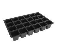 Pure loft Essentials 10 Pack 24 Cell Seed Trays - Seed Tray Inserts - 24 Cell Inserts - Plant Pots for Seeds - Vegetable Seed Pots - Herb Seed Trays - Flower Seed Starters
