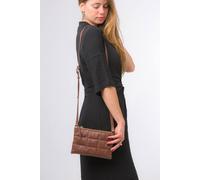 Pure Luxuries London 'carmen' Nappa Leather Cross Body Bag In Tan Tan