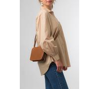 Pure Luxuries London 'ella' Nappa Leather Cross Body Bag In Tan Tan One Size