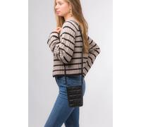 Pure Luxuries London 'elouise' Nappa Leather Cross Body Phone Bag In Black Black One Size