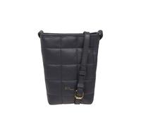 Pure Luxuries London 'elouise' Nappa Leather Cross Body Phone Bag In Navy Navy One Size