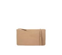 Pure Luxuries London 'emalia' Leather Clutch Bag In Natural Natural One Size