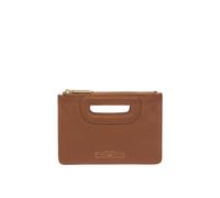 Pure Luxuries London 'esher' Leather Clutch Bag In Tan Tan