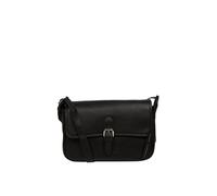 Pure Luxuries London 'francesca' Leather Cross Body Bag In Black Black
