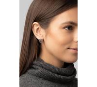 Pure Luxuries London Gift Packaged 'fosette' Rhodium 925 Silver Branch Earrings Silver One Size