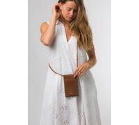 Pure Luxuries London 'lana' Nappa Leather Cross Body Phone Bag In Brown Brown One Size