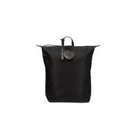 Pure Luxuries London 'louison' Canvas & Leather Backpack In Black Black