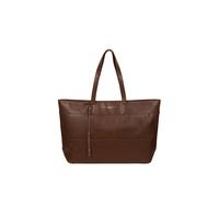 Pure Luxuries London 'milton' Vegetable-Tanned Leather Extra-Large Tote Bag In Brown Brown One Size