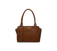 Pure Luxuries London 'mooki' Leather Handbag In Tan Tan
