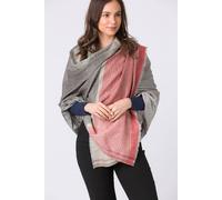 Pure Luxuries London 'neptune' Cashmere & Merino Wool Throw In Light Tan Light Tan