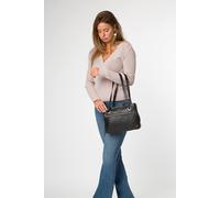 Pure Luxuries London 'noko' Leather Handbag In Black Black One Size