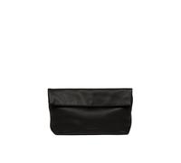 Pure Luxuries London 'sabella' Leather Clutch Bag In Black Black