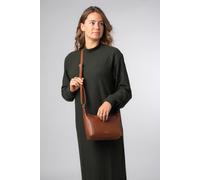 Pure Luxuries London 'sofia' Leather Cross Body Bag In Brown Brown One Size