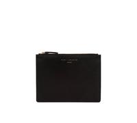 Pure Luxuries London Tadlow Leather Pouch In Black Black One Size