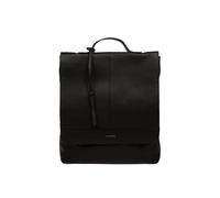Pure Luxuries London Women's 'Brigitte' Leather Backpack in Black