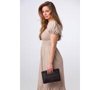 Pure Luxuries London Women's 'Esher' Leather Clutch Bag in Black