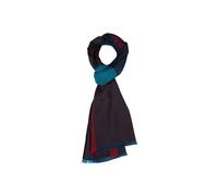 Pure Luxuries London Women's 'Gradient' Cashmere & Merino Wool Neckerchief in Indigo