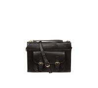 Pure Luxuries London Women's 'Monica' Nappa Leather Cross Body Bag in Black