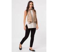 Pure Luxuries London Women's 'Moon' Cashmere & Merino Wool Pashmina in Beige