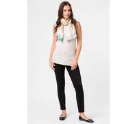 Pure Luxuries London Women's 'Nebula' Cashmere & Merino Wool Neckerchief in Light Tan