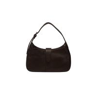 Pure Luxuries London Women's 'Suki' Leather Evening Bag in Dark Brown