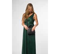 Pure Luxuries London Women's 'Tatiana' Leather Cross Body Mini Grab Bag in Black